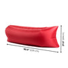 Inflatable Couch Lounger (Red)